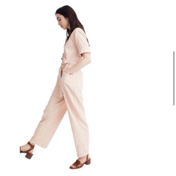 Madewell Pink Jumpsuit - Picture 3 of 7